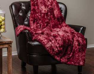 Chanasya Faux Fur Throw Bl...