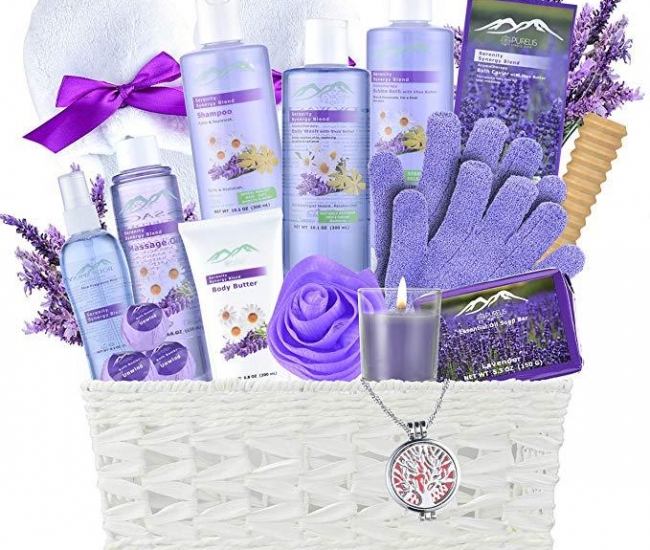 Super Large Lavender & Chamomile Aromatherapy Spa Kit